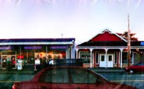 #326 (vinyl print) Country town